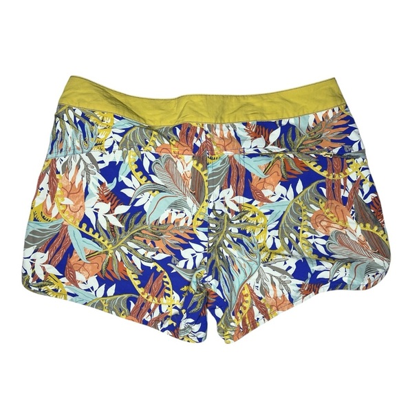 Patagonia Wavefarer Board Surf Swimwear Shorts Jurassic Ferns Violet Blue - Picture 8 of 10